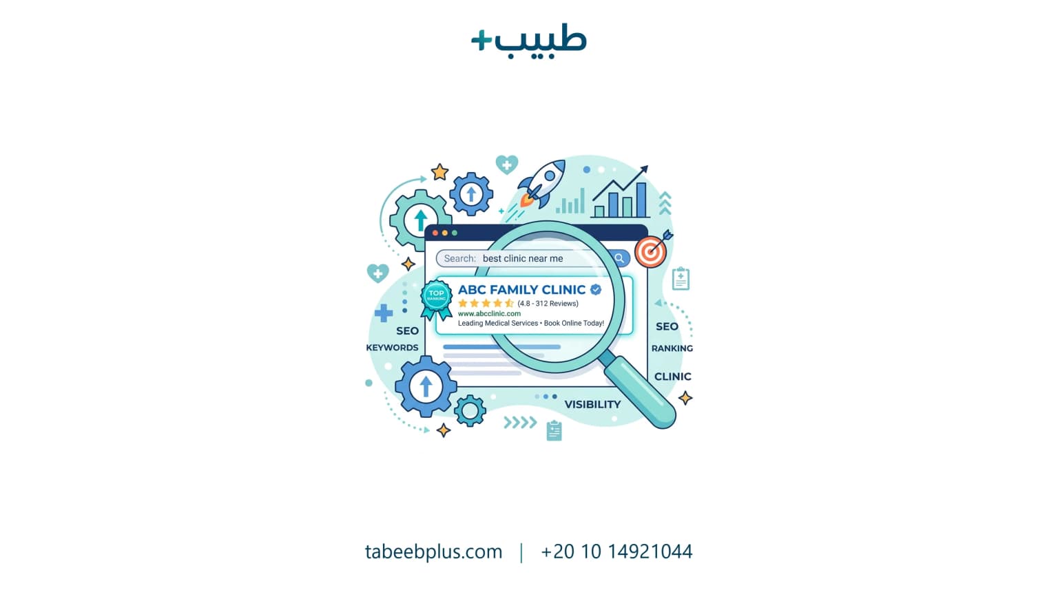 أهمية تحسين محركات البحث للعيادات
