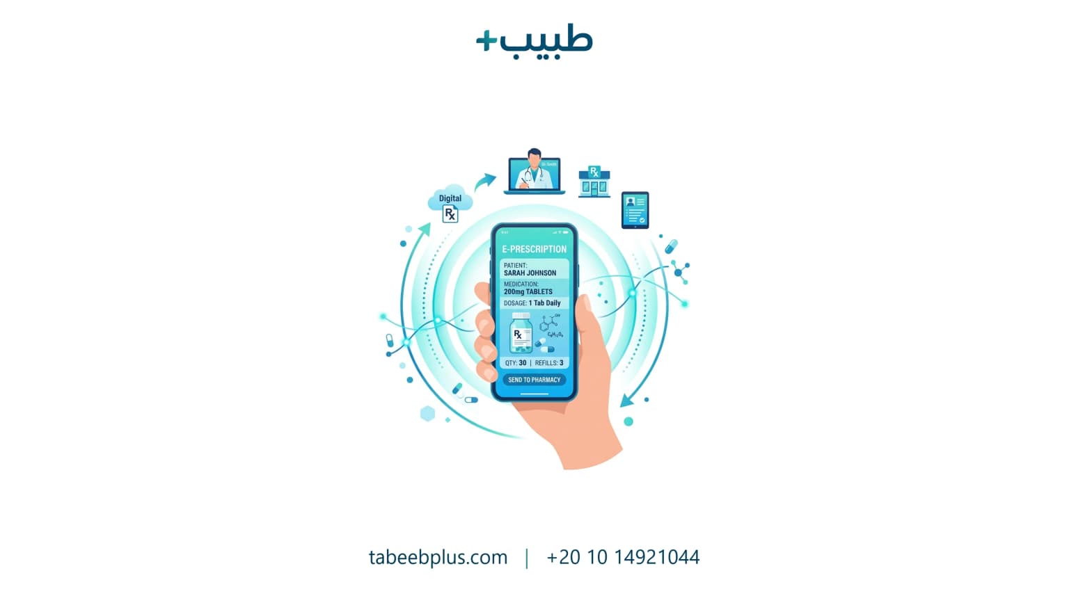 الروشتة الإلكترونية مستقبل وصف الأدوية