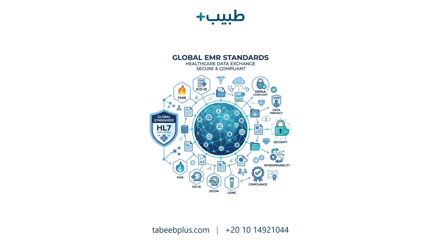 معايير السجلات الطبية الإلكترونية العالمية