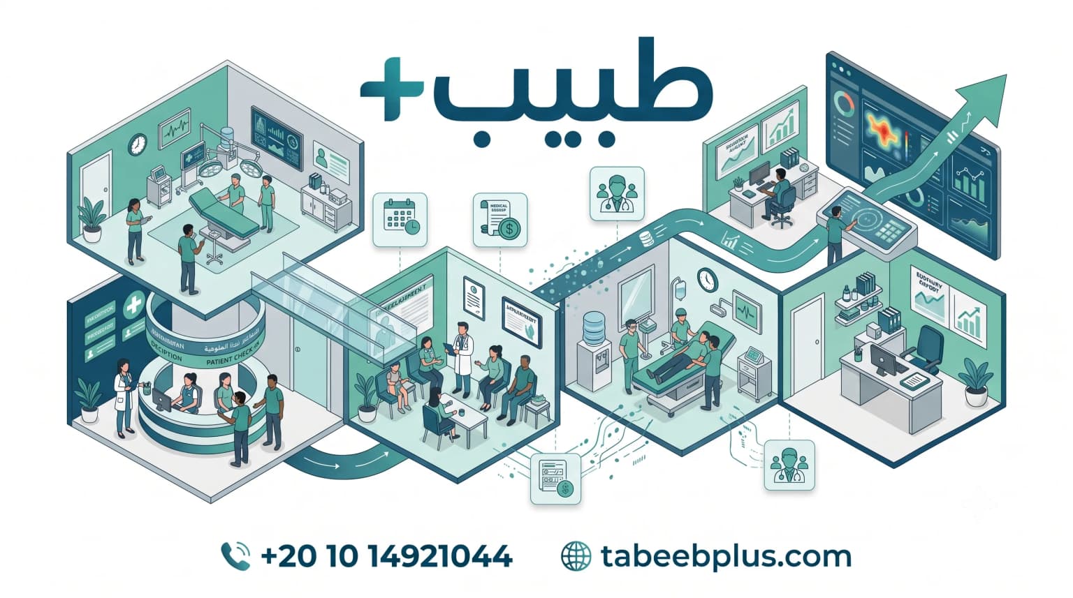مميزات برنامج إدارة العيادات السحابي