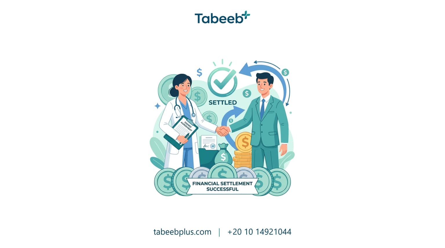 Financial Settlement with Insurance Companies