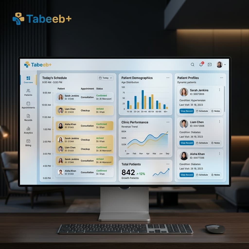 TabeebPlus Premium Dashboard