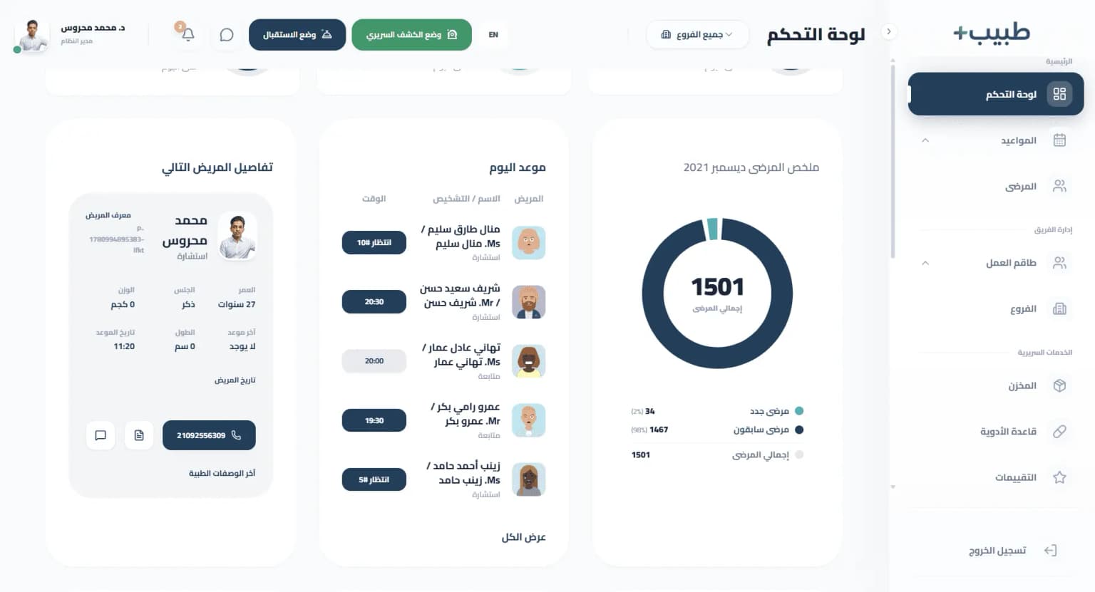 Daily Clinic Performance & Financial Analytics