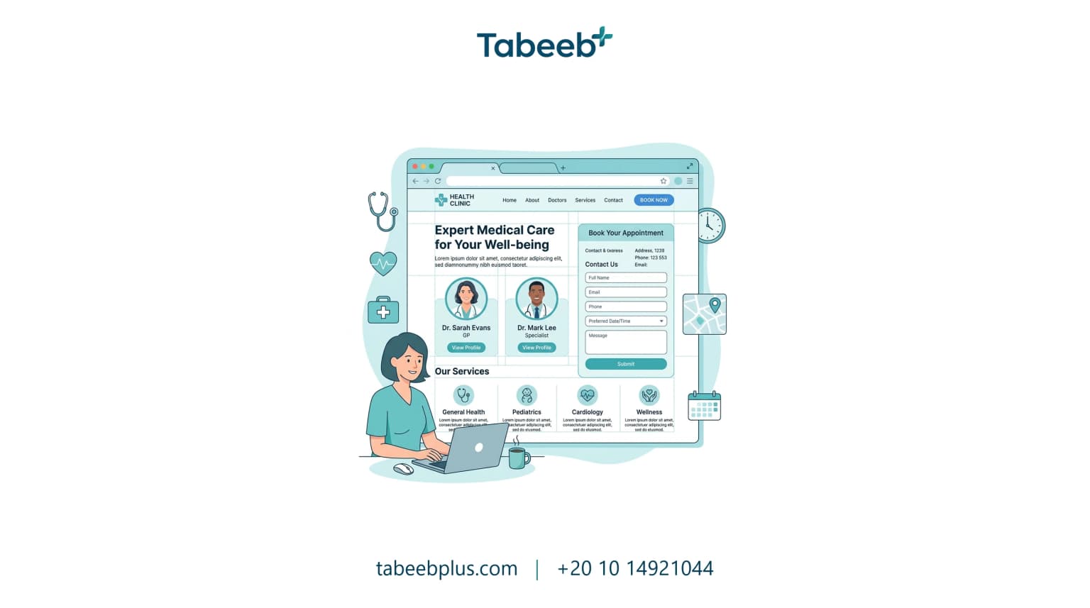 Building a Clinic Website
